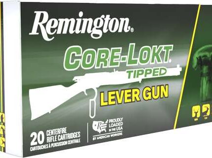 REMINGTON RT3030A, 30-30 WIN 150GR CORE-LOKT TIPPED LEVER GUN 20 RD/BX 10 BX/CS