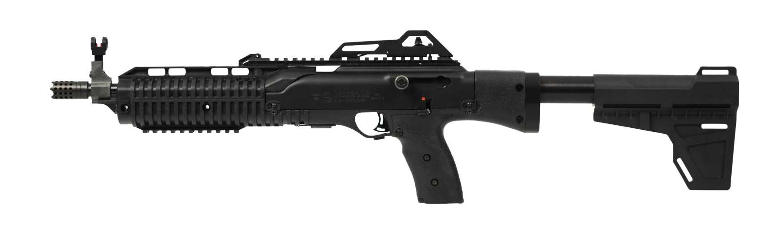 HI POINT 995 BRACED 9MM PISTOL 13.25" T.B. BLACK 2-20RD REDBALL MAGAZINE