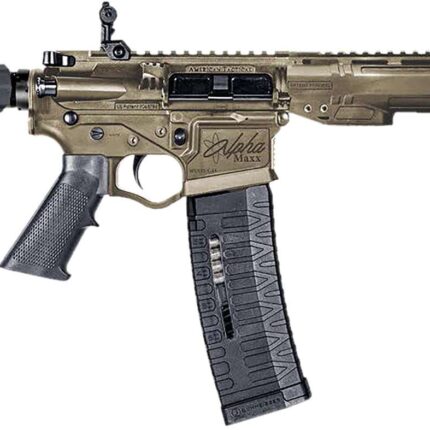 ATI ALPHA MAXX FDE 5.56 7.5" PISTOL W/7" POLY MLOK HANGUARD F/U SIGHTS W/BRACE 60RD