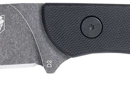 COBRATEC FIXED BLADE D2 SKINNER BLACK GENERATION II