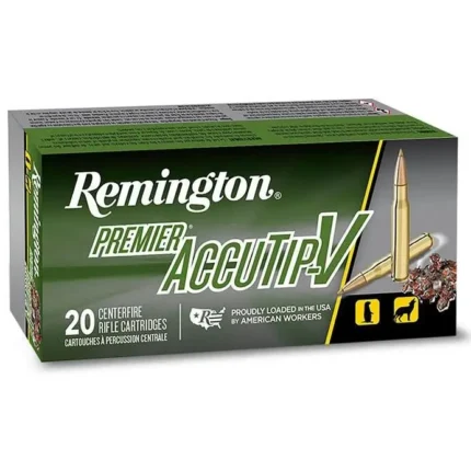 REMINGTON PRA243WB 243 WIN 75GR ACCUTIP-V BT 20 RD/BX 10 BX/CS