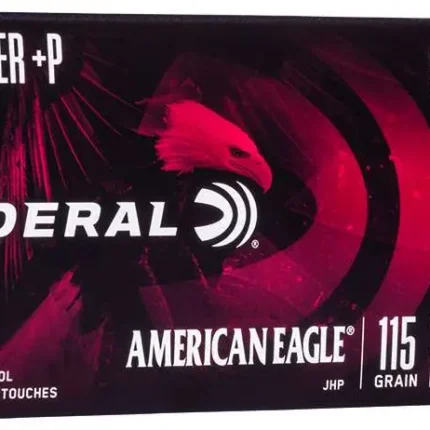 FEDERAL 38 SUPER +P 115GR JHP 50 RD/BX 20 BX/CS