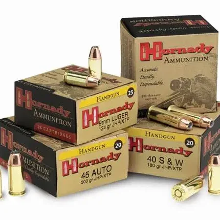 HORNADY CUSTOM 40S&W 155GR JHP 20RD BX 200RD CASE
