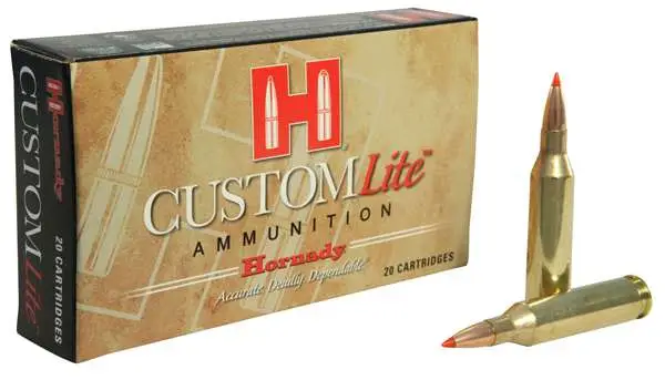 HORNADY CUSTOM LITE 243 WIN 87GR SST 20RD BX 200RD CASE - Image 4