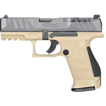 WALTHER ARMS PDP 9MM CPT 4" BLK/TAN OR 15+1