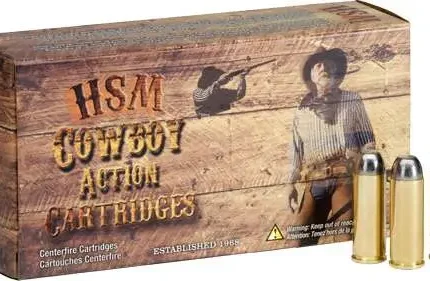 HSM AMMUNITION 32-20 WIN 115GR SL RNFP 50RD BOX 20 BOXES PER CASE