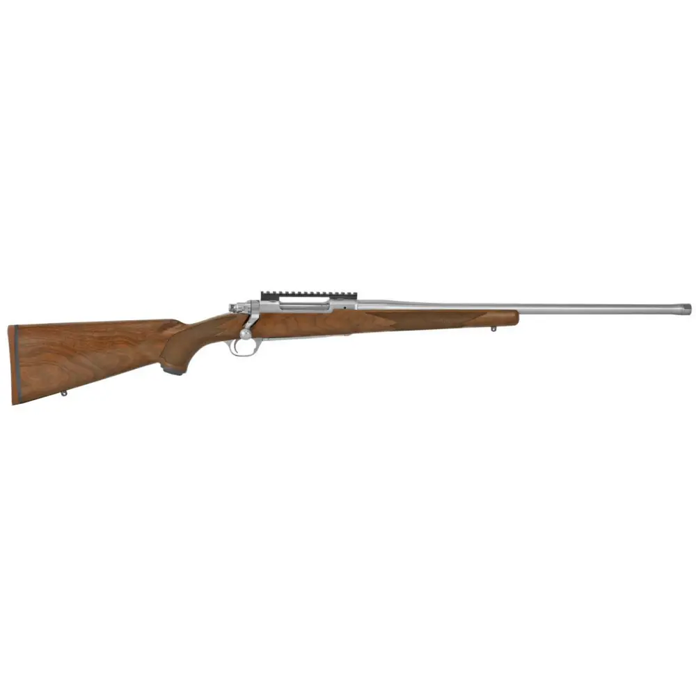 RUGER HAWKEYE HUNTER 6.5CM 22" STS THRDED BBL, AMERICAN WALNUT 4RD