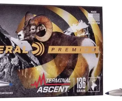 FEDERAL 270 WIN 136 GR TERMINAL ASCENT 20 RD/BX 10 BX/CS