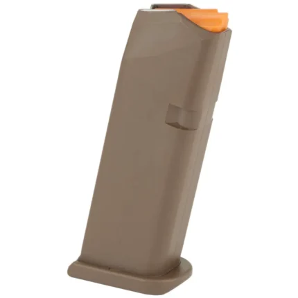 GLOCK GEN5 MAG G19 15rd (FDE floor plate FDE, follower orange) Pkg