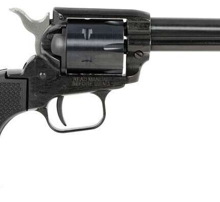 HERITAGE ROUGH RIDER 22LR REVOLVER 4.75" BLACK POLYMER GRIP 6RD