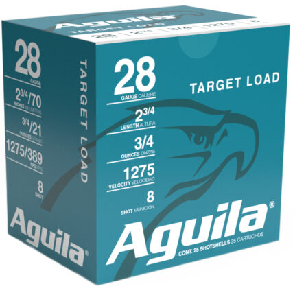AGU 28GA 1275FPS 2.75 3/4OZ #8 25/20