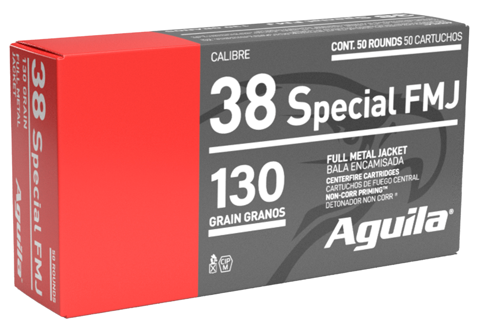 AGU 38SPL 130GR FMJ 50/20