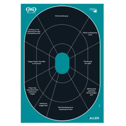 ALLEN GWG SPLASH ADHESIV 12X18 OVAL SILHOUTTE 5PK