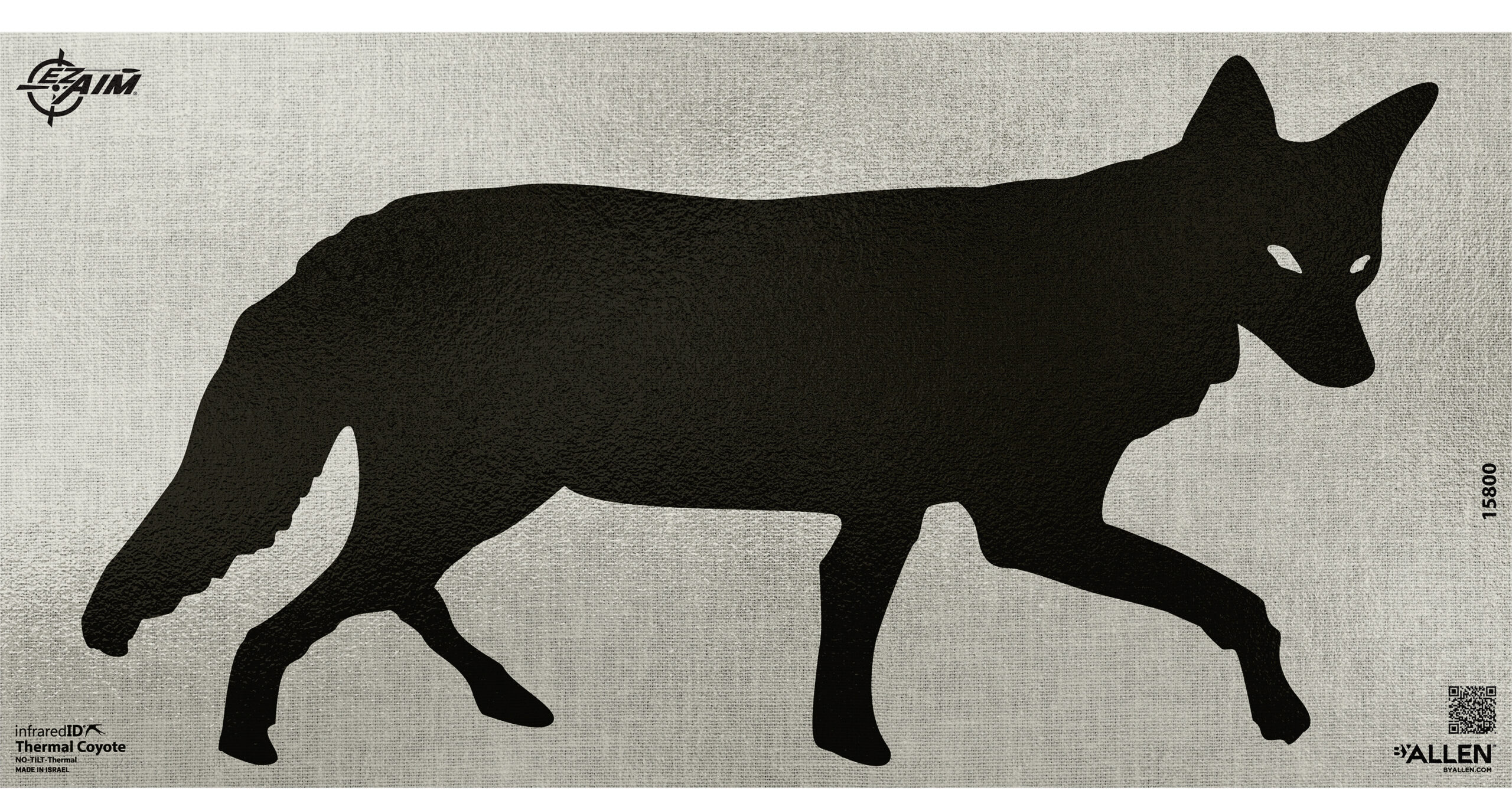 ALLEN EZ AIM THERMAL ID COYOTE 24X12 TARGET