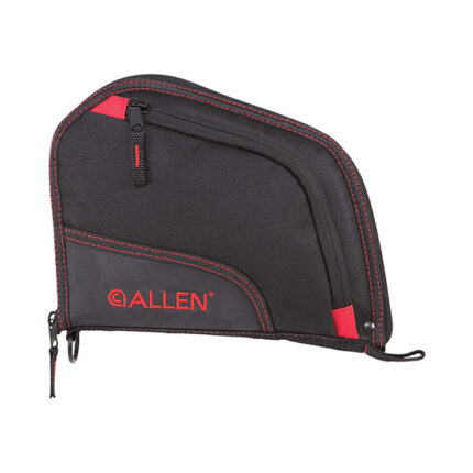 ALLEN CASE AUTO-FIT 9 HANDGUN BLACK RED