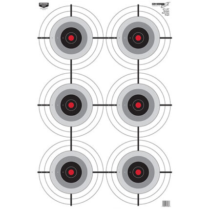 BC EZE-SCORER MULTIPLE BULLS-EYE 23X35 5PK