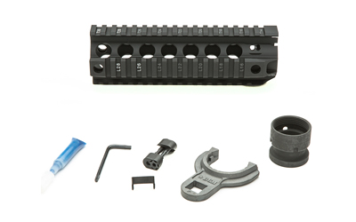 BCM GUNFTR QUAD RAIL 556 7" BLK