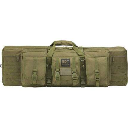 BD 37 ELITE DOUBLE TACT RIFLE CASE GREEN