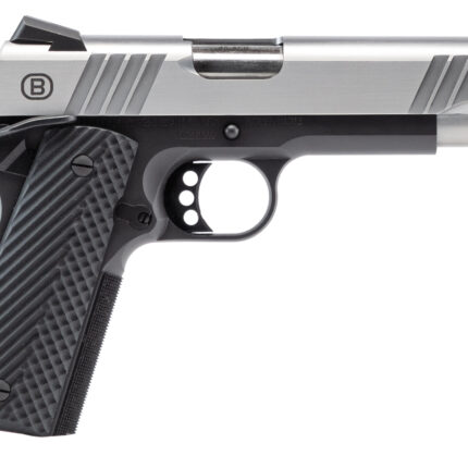 BERSA B1911 45ACP 5 BRUSHED SS/BLK NS 8RD
