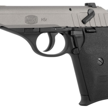 BLG MAUSER HSr 22LR FROZEN GREY BLK GRIPS