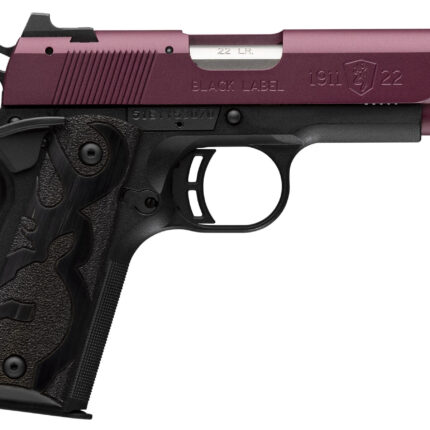 BRO 1911-22 BLACK LABEL COMP BLK CHERRY 22LR