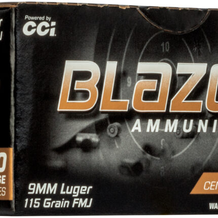 BLAZER BRASS 9MM 115GR FMJ 100/5