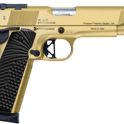 CDLY 1911 45ACP 5 GOLD PVD EMPIRE GRADE G10 8RD