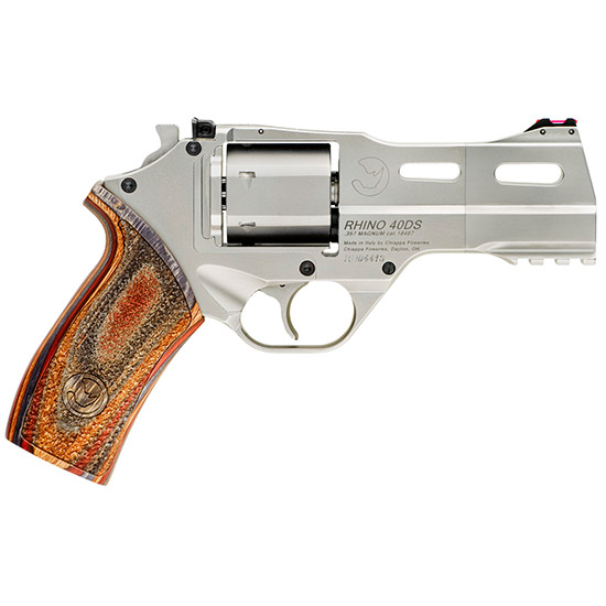 CHIAPPA WHITE RHINO 40DS 357MAG 4 FOS NICKEL 6RD