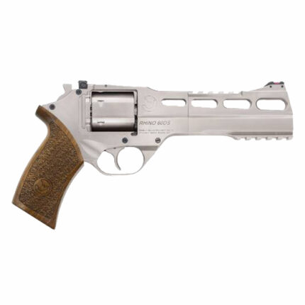 CHIAPPA RHINO 60DS 357MAG 6 FOS NICKEL 6RD