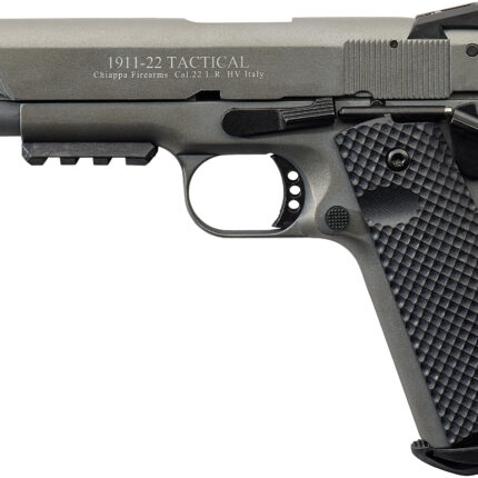 CHIAPPA 1911-22 22LR 5 TACTICAL DARK GRAY 2 10R