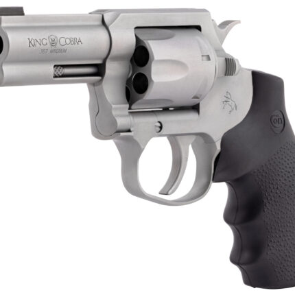 CLT KING COBRA 357MAG 3 MATTE SS HOGUE GRIP