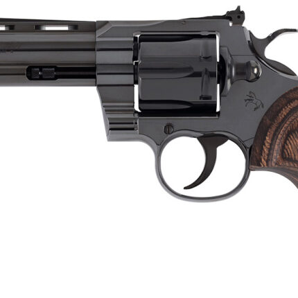 CLT PYTHON 357MAG 5 BLUED WOOD GOLD GRIP