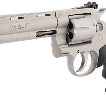 CLT PYTHON 357MAG 6 MATTE SS RUBBER