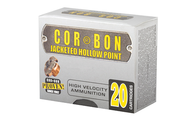 CORBON 9MM+P 125GR JHP 20/500 - Image 3