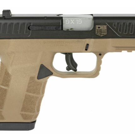 DIAMONDBACK FIREARMS AM2 9MM FDE SUB CMPT 15+1 3.5"