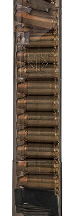 ETS MAG GLOCK 22 40SW 24RD COMP CARBON SMOKE