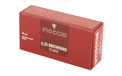 FIOCCHI 25ACP 50GR FMJ 50/1000 - Image 3