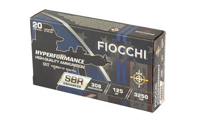 FIOCCHI HYPR SBR 308WIN 125GR 20/200 - Image 3