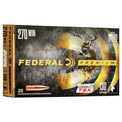 FED PREMIUM 270WIN 130GR TPL SHOCK 20/10