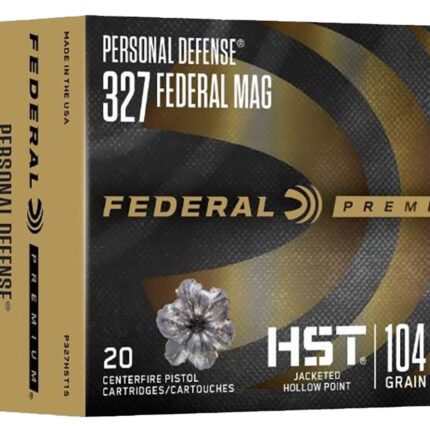 FED PERSONAL DEFENSE 327FED HST JHP 20/10