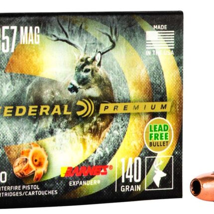 FED PREMIUM 357MAG 140GR BARNES EXPANDER 20/10