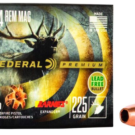 FED PREMIUM 44MAG 225GR BARNES EXPANDER 20/10