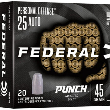 FED PUNCH 25ACP 45GR /10
