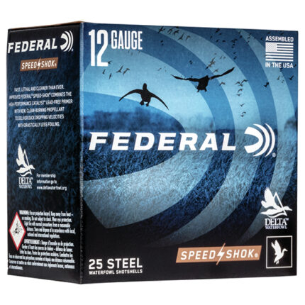 FED SPEED-SHOK HV 12GA 2.75 1-1/8OZ #BB 25/10
