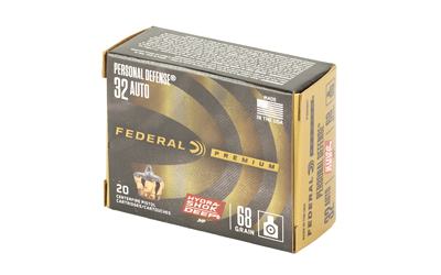 FED HYDRA SHOK 32ACP 68GR JHP 20/200 - Image 3