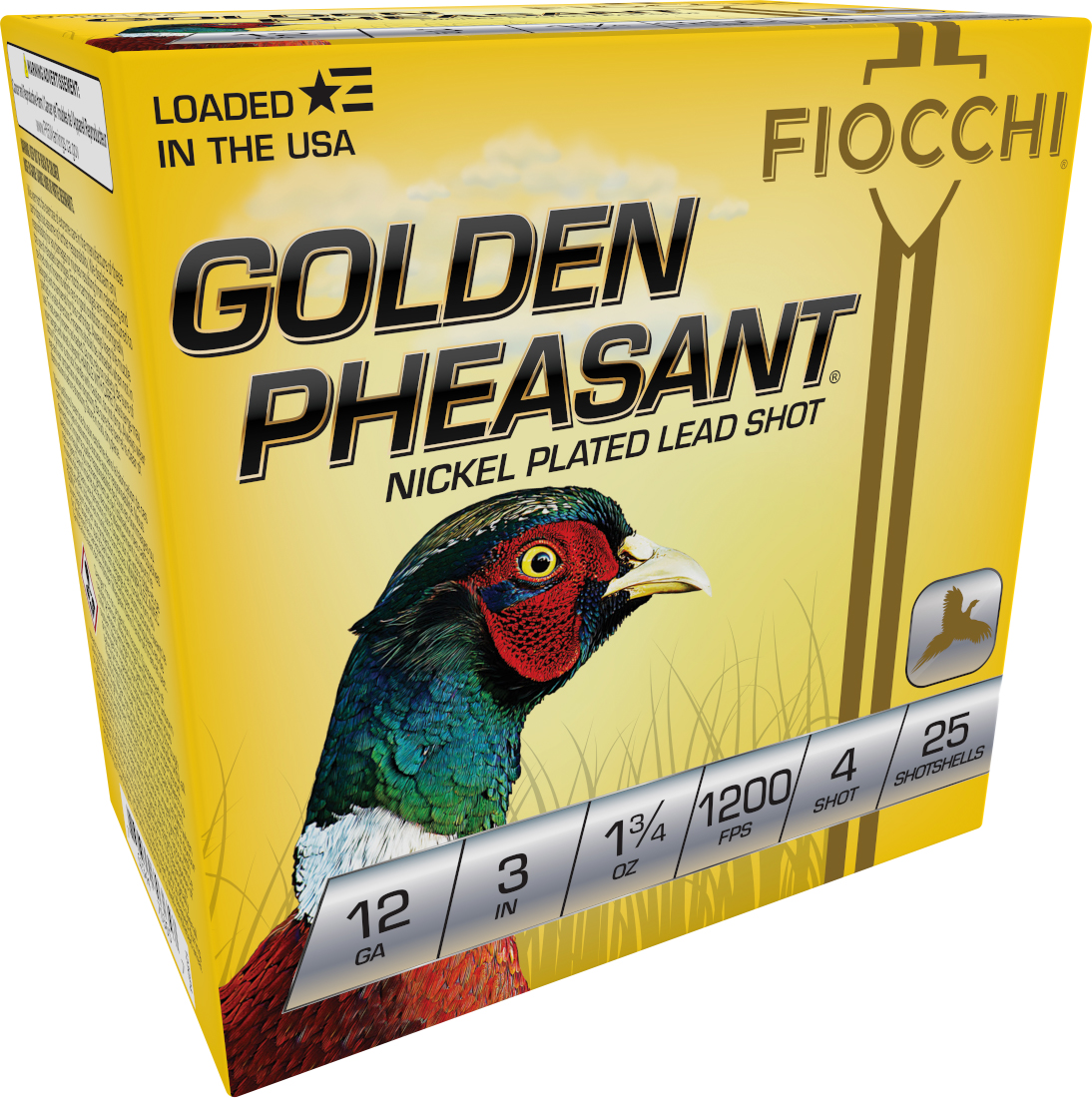 FIO GOLDEN PHEASANT 12GA 3 1.75OZ #4 25/10