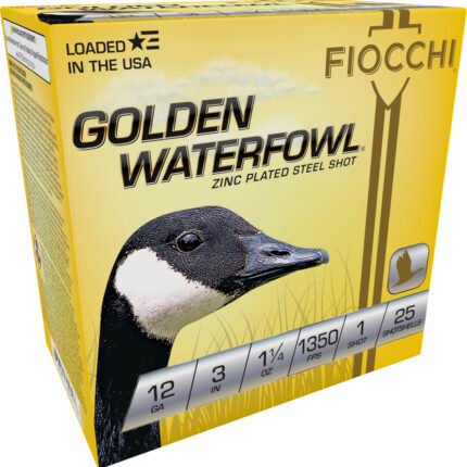 FIO GOLDEN WATERFOWL 12GA 3 1.25OZ #1 25/10
