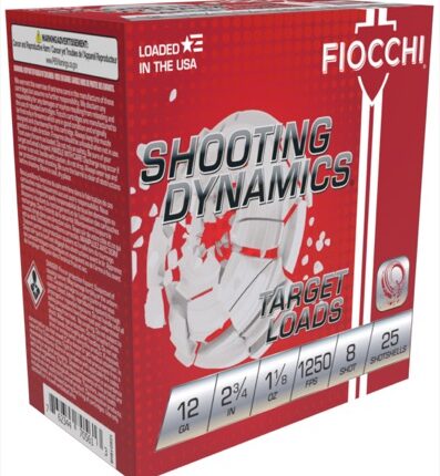 FIO SHOOTING TARGET 12GA 2.75 1 1/8OZ #8 25/10