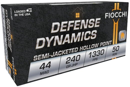 FIO DEFENSE 44MAG 240GR JHP 50/10