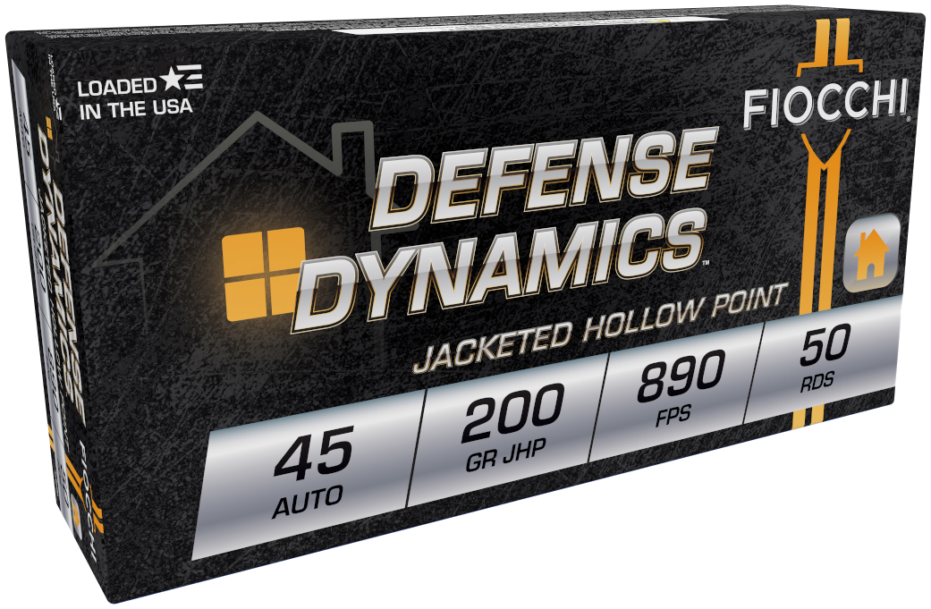 FIO DEFENSE 45ACP 200GR JHP 50/10